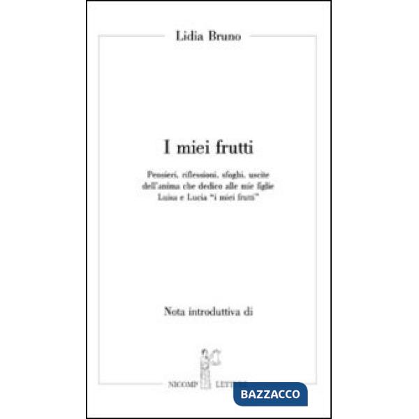 Miei frutti (I)