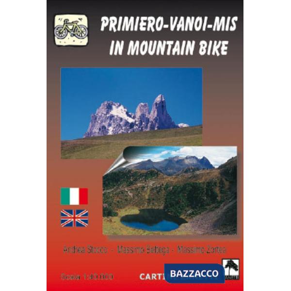 Primiero, Vanoi, Mis in MTB 1:40.000