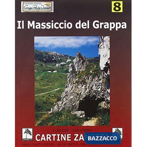 Il massiccio del Grappa 1:30.000