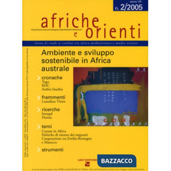 Afriche e Orienti (2005). Vol. 2: Ambiente e sviluppo sostenibile in Africa australe
