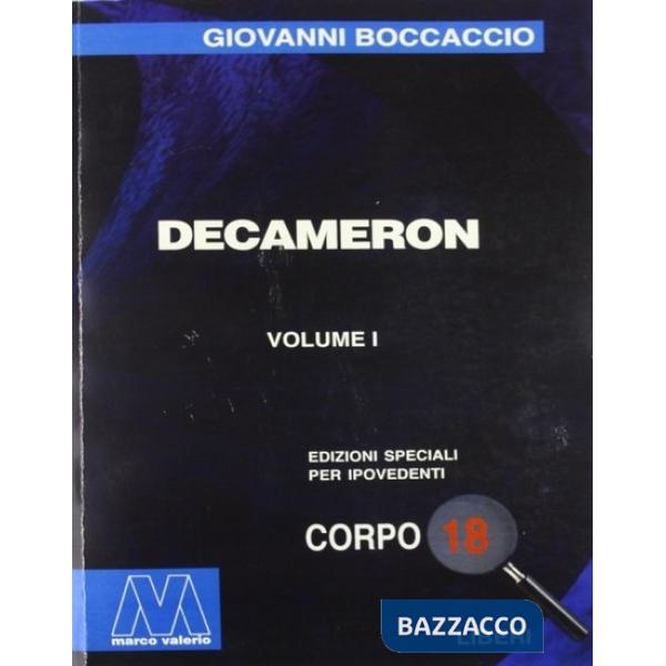 Decameron. Ediz. per ipovedenti (Il)