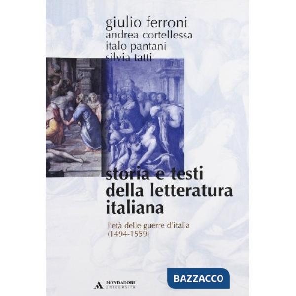 Storia e testi della letteratura italiana