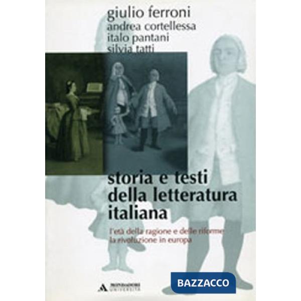 Storia e testi della letteratura italiana