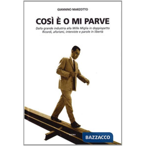 Così è o mi parve. Dalla grande industria alla Mille Miglia in doppiopetto
