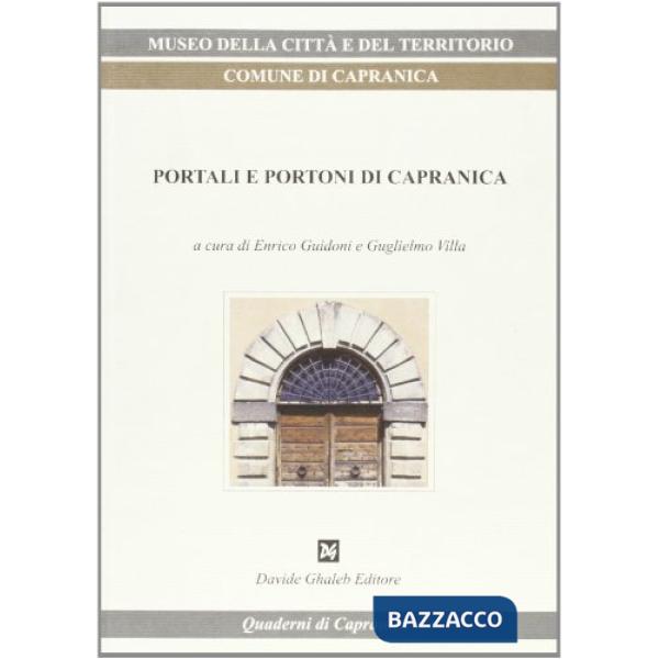 Portali e portoni di Capranica