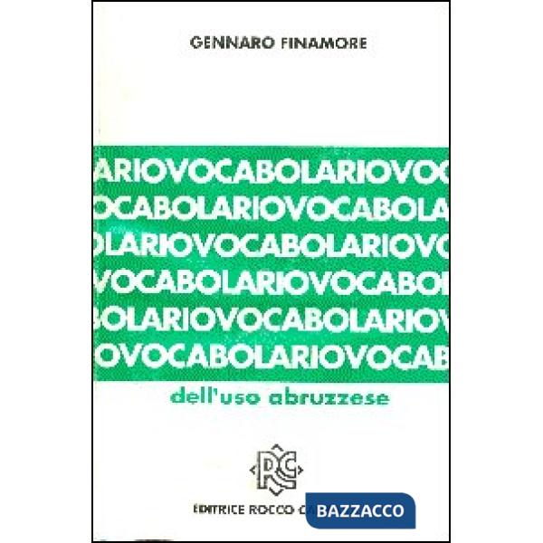 Vocabolario dell'uso abruzzese