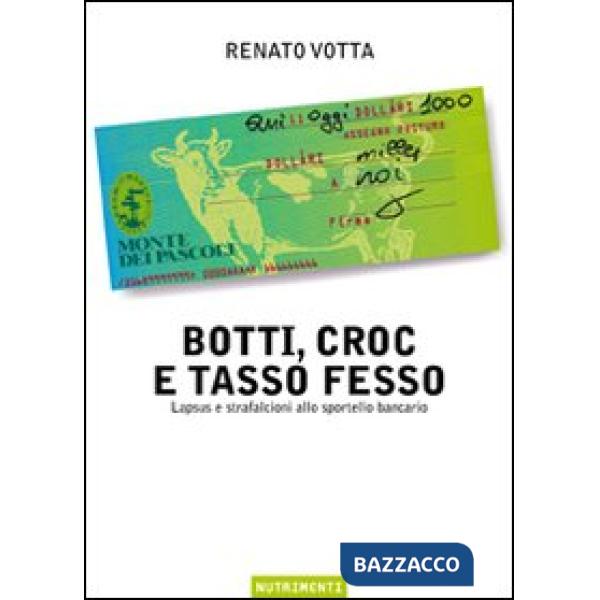 Botti, croc e tasso fesso. Lapsus e strafalcioni allo sportello bancario