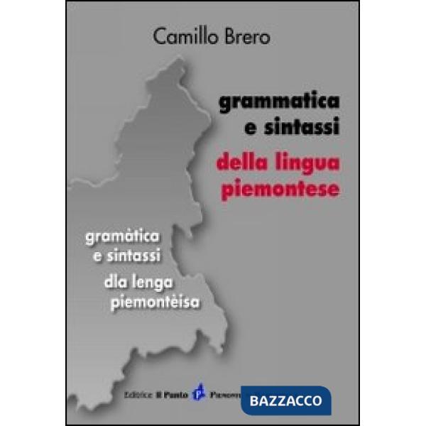 Grammatica e sintassi della lingua piemontese