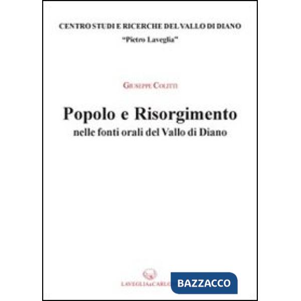 Popolo e Risorgimento nelle fonti del Vallo di Diano