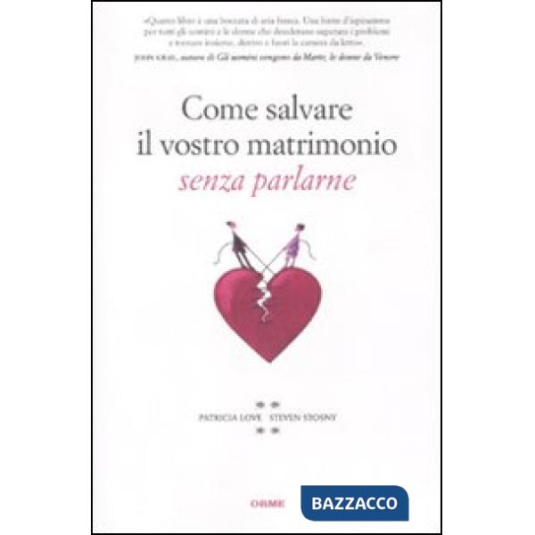 Come salvare il vostro matrimonio senza parlarne