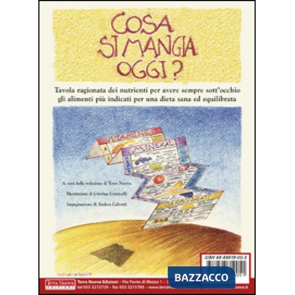 Cosa si mangia oggi? Tavola ragionata dei nutrienti