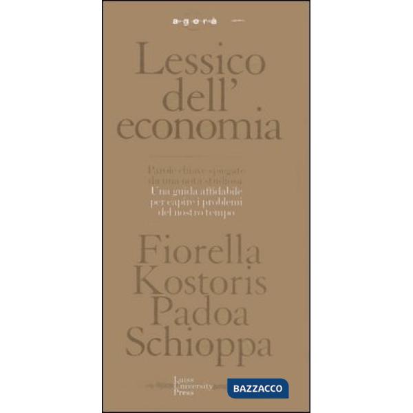 Lessico dell'economia. (Cof. 3 voll.)