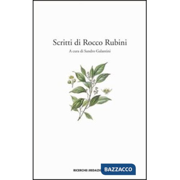 Scritti di Rocco Rubini