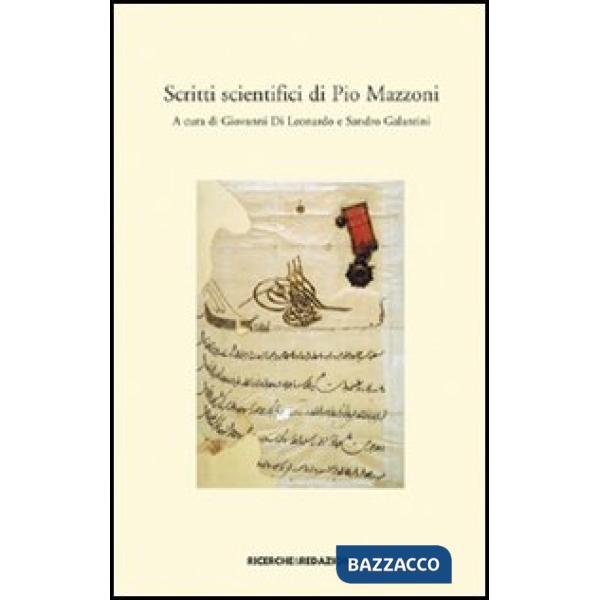 Scritti scientifici di Pio Mazzoni
