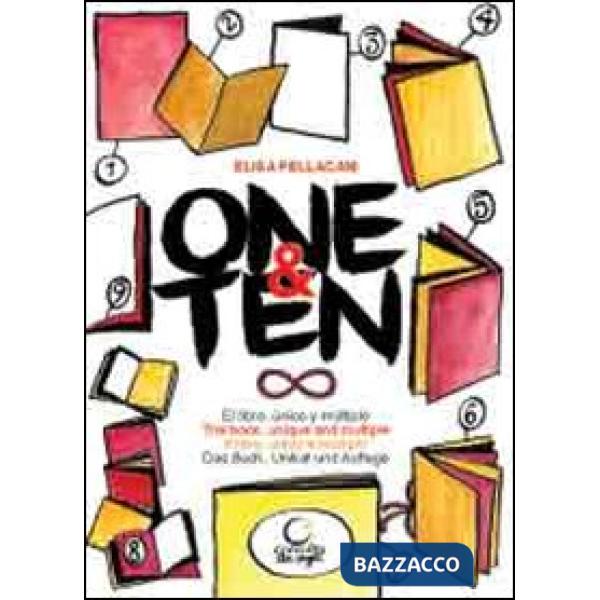 One&ten. Il libro, unico e multiplo. Ediz. italiana, inglese, tedesca e spagnola. Con DVD