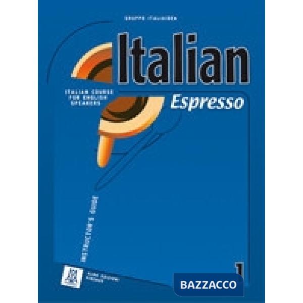 ITALIAN ESPRESSO 1 (INSTRUCTOR'S GUIDE + CD ROM)