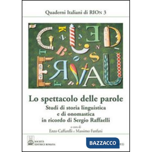 Spettacolo delle parole (Lo)