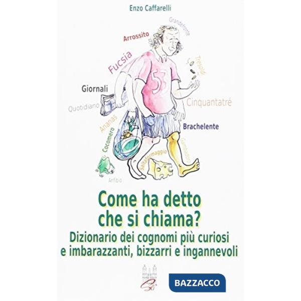 Come ha detto che si chiama? Dizionario dei cognomi più curiosi e imbarazzanti, bizzarri e infamanti