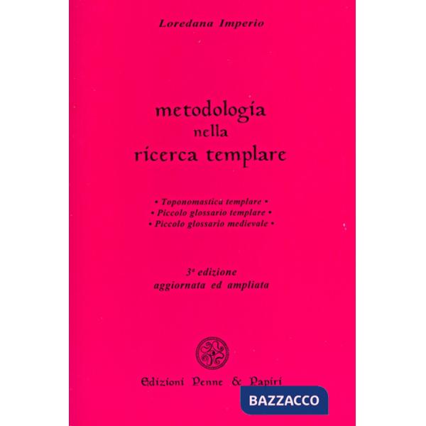 Metodologia nella ricerca templare
