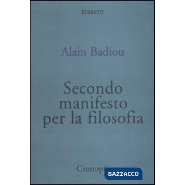 Secondo manifesto per la filosofia