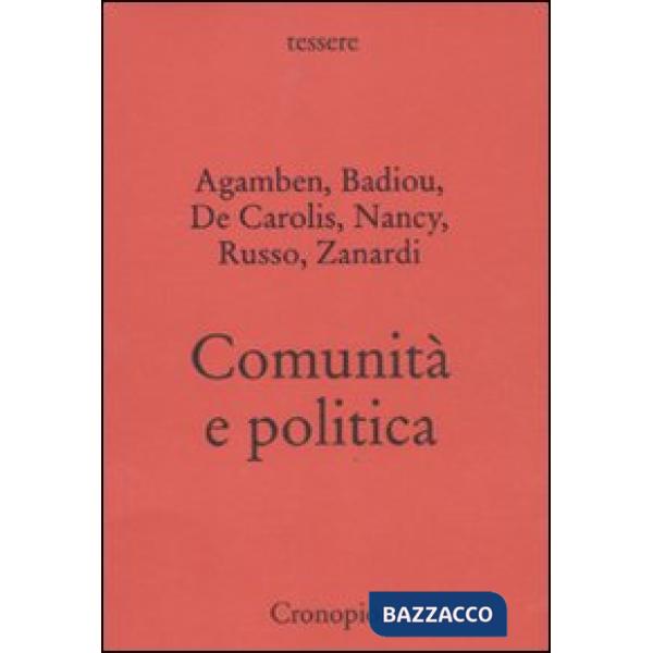 Comunità e politica