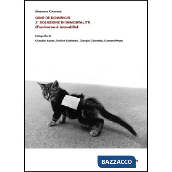 Gino De Dominicis. 2ª soluzione di immortalità (l'universo è immobile). Ediz. illustrata