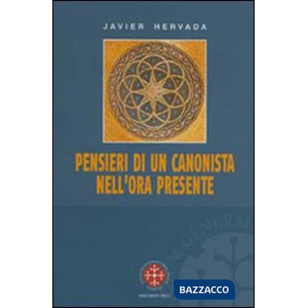 Pensieri di un canonista nell'ora presente
