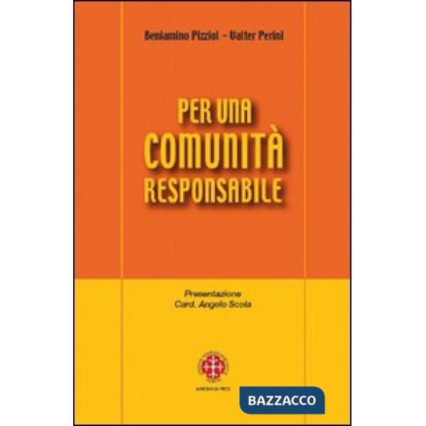 Per una comunità responsabile. Note pastorali