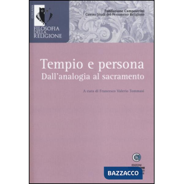 Tempio e persona. Dall'analogia al sacramento