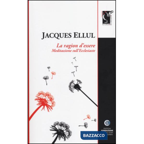 Ragione d'essere. Meditazioni sull'Ecclesiaste (La)