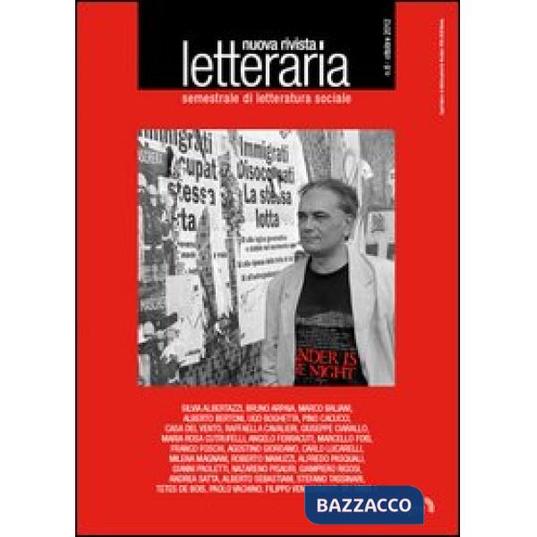 Nuova rivista letteraria (2012). Vol. 6