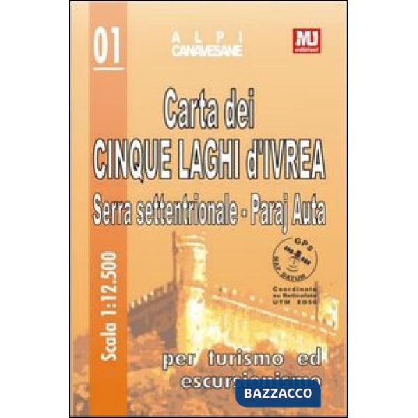 Carta dei cinque laghi d'Ivrea