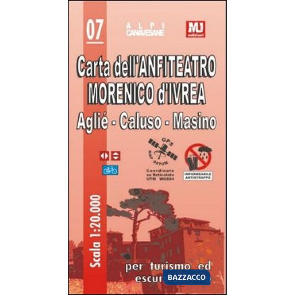 Carta dell'anfiteatro morenico d'Ivrea