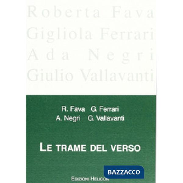 Trame del verso (Le)