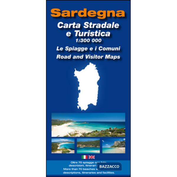 Cartina Sardegna stradale e turistica 1:300.000