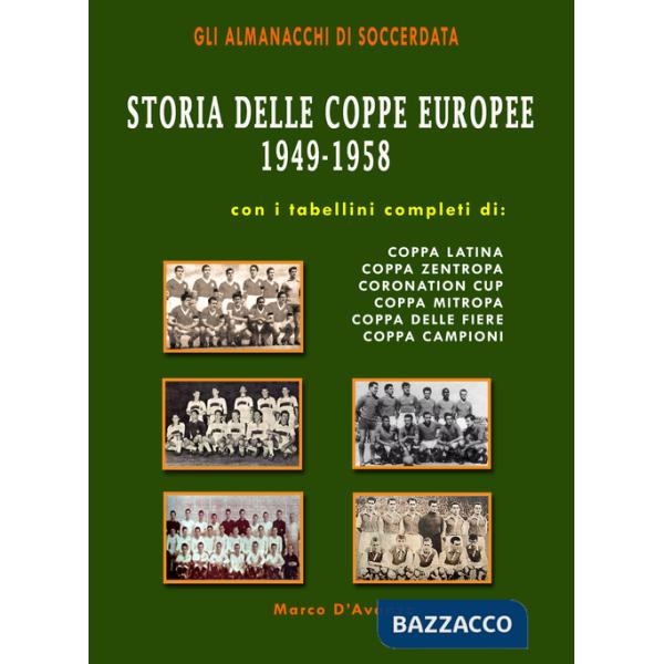 Storia delle coppe europee (1949-1958)