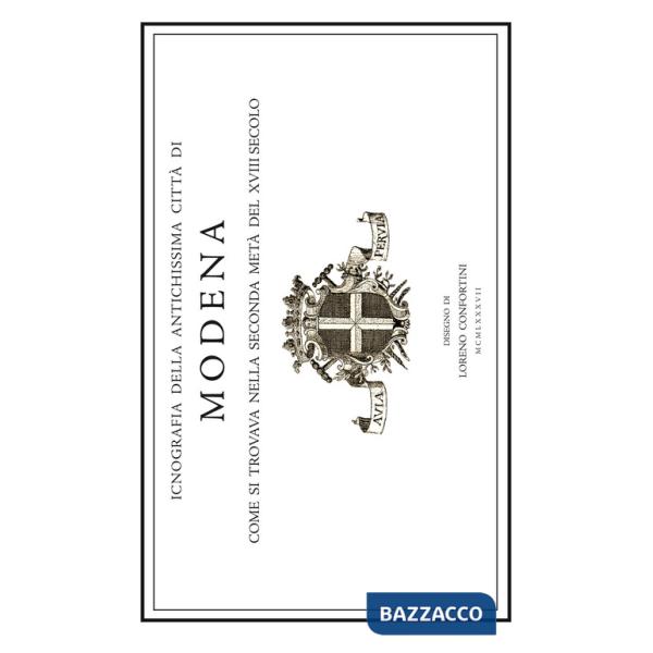 Veduta della cità di Modena nel XVIII secolo