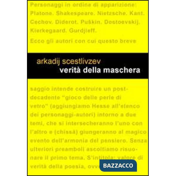 Verità della maschera