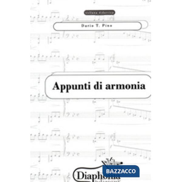 Appunti di armonia