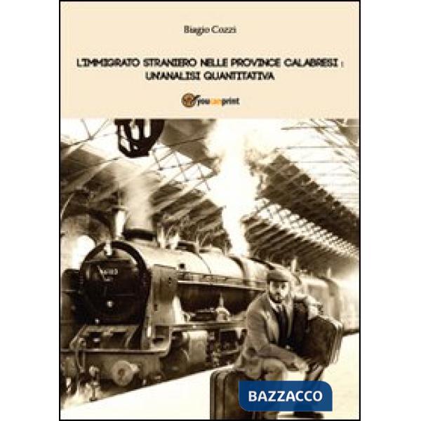 Immigrato straniero nelle province calabresi :un'analisi quantitativa (L')