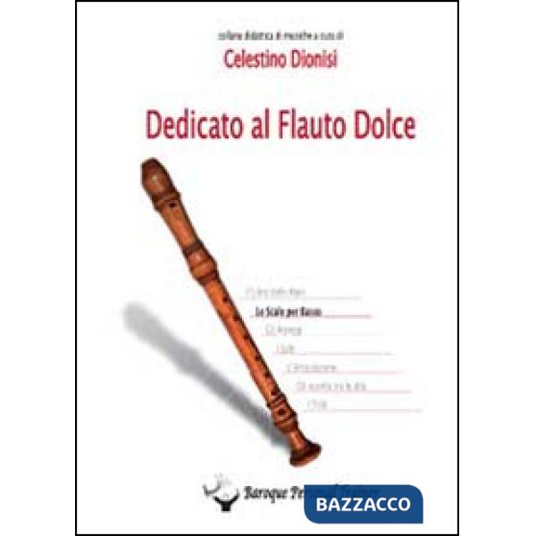 Dedicato al Flauto Dolce. Le scale per basso (Spartito)