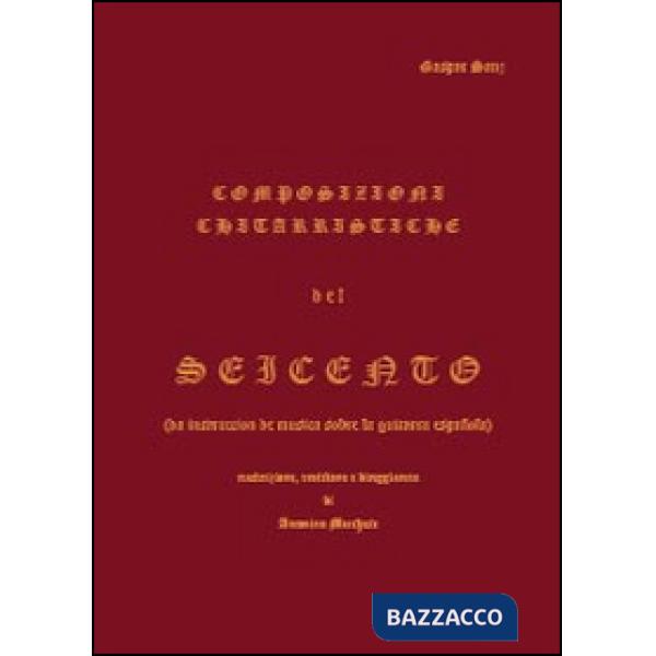 Composizioni chitarristiche del Seicento