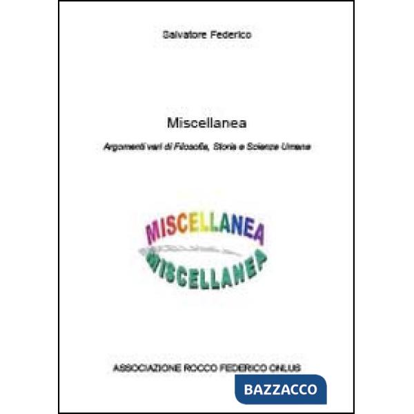 Miscellanea