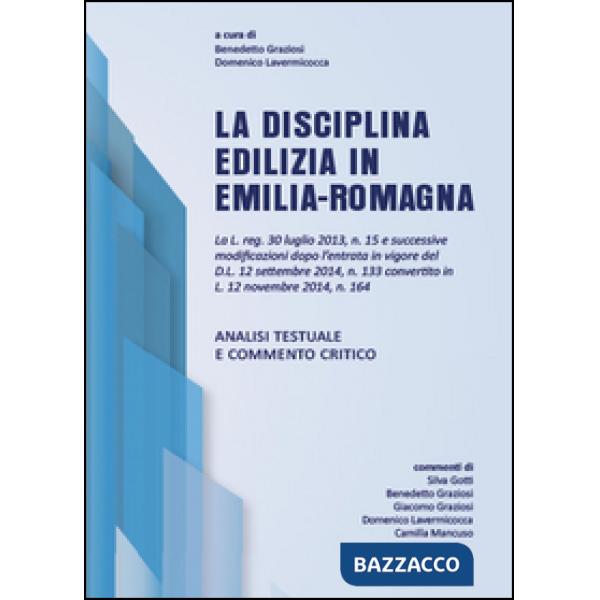 Disciplina edilizia in Emilia-Romagna (La)