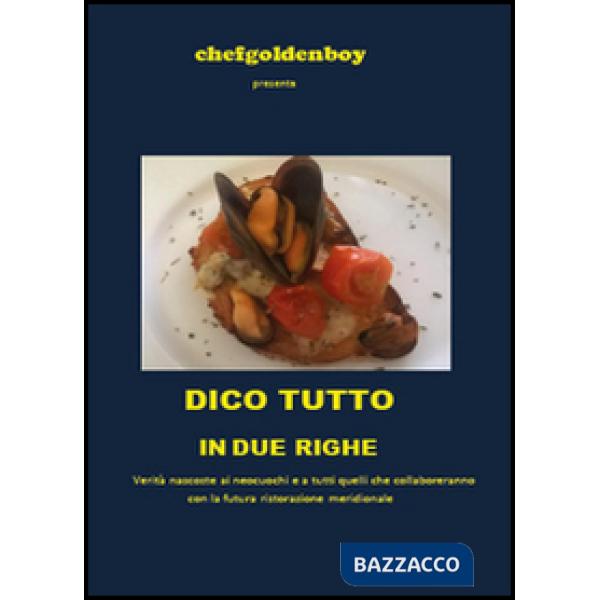 Dico tutto in due righe