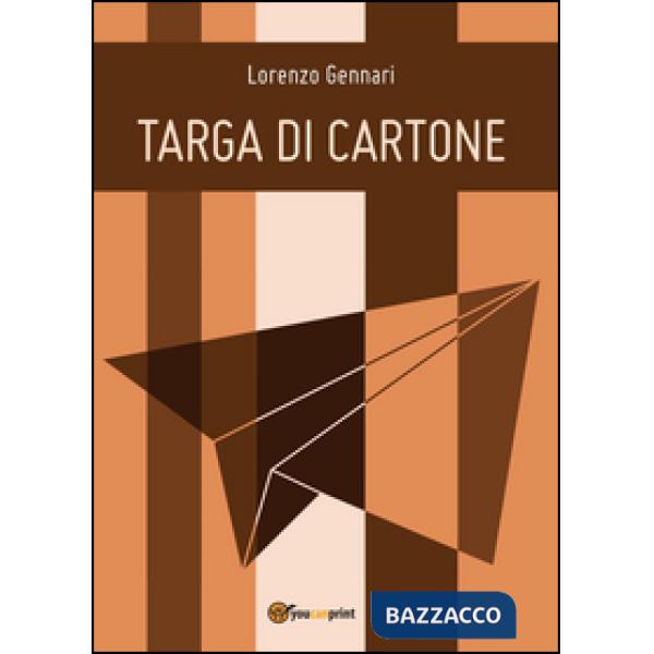 Targa di cartone