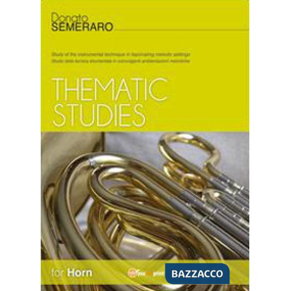 Thematic studies for horn