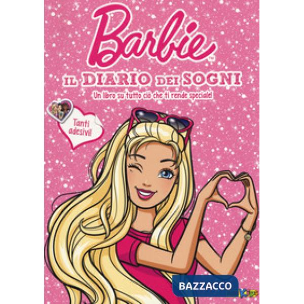 Barbie. Il diario dei sogni. Attacca & colora. Ediz. a colori. Con Adesivi