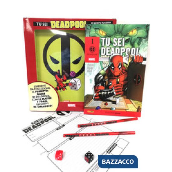 Tu sei Deadpool. Il fumettogame! Con gadget
