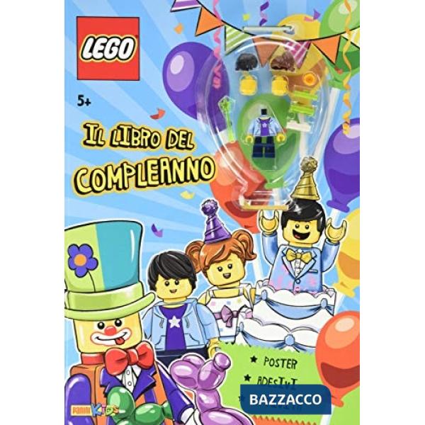 Libro del compleanno. Lego. Con adesivi. Con gadget (Il)